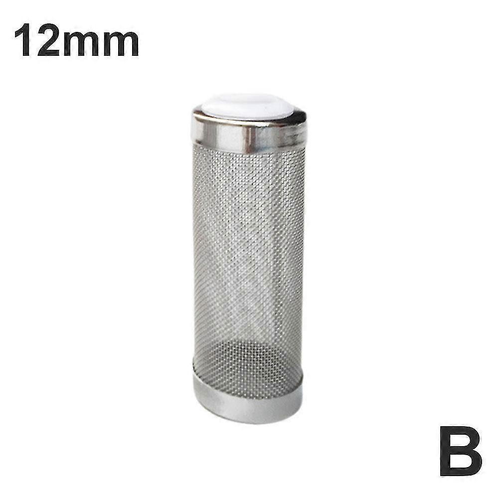 Fisketankfilter Rustfritt stål Innløpsveske Mesh Rekenett Filter