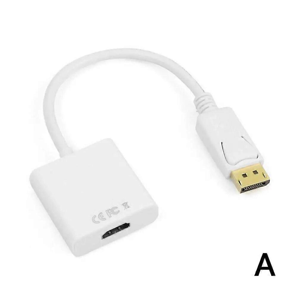 1080P DP To HDMI-Compatible Converter External Audio Video Adapter Cable Multi Display Converter For Desktop Laptop PC