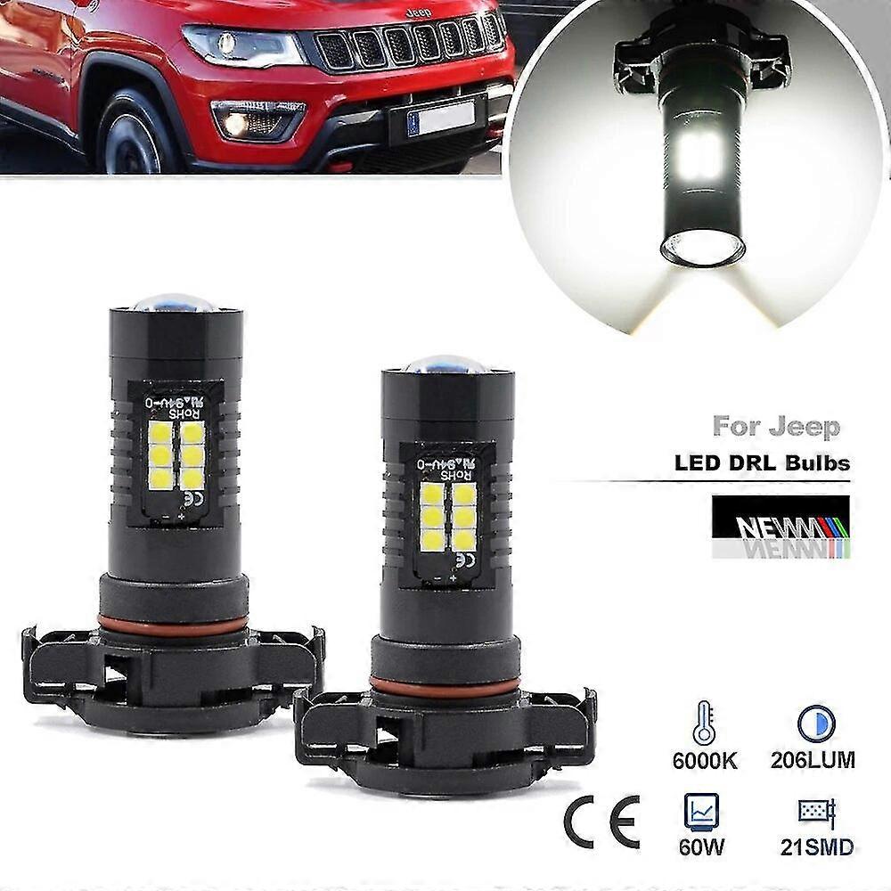 Nsluo LED Drl Luci Diurne Per Je.ep Copass P 6 2017 2018 2019 2020 - Foto 9