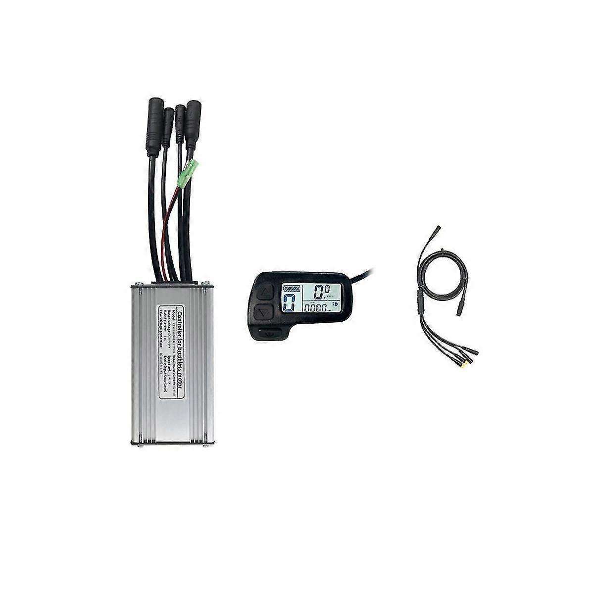 New Sine Wave Controller Kit Electric Bicycle Electric Scooter Kit Lcd11 Display Sine Wave Controller 36/48v 22a 500w