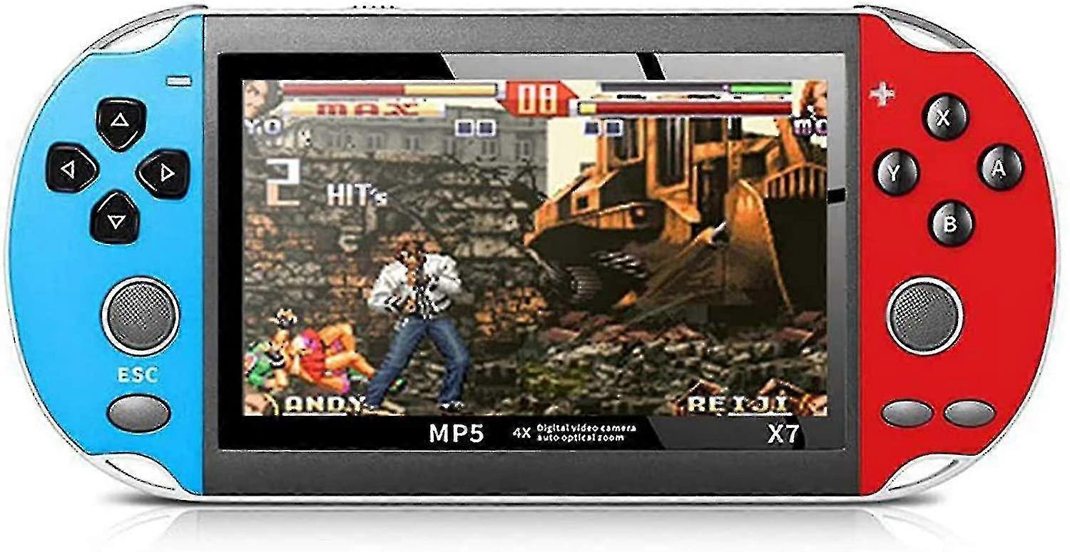 Ncr X7 Plus 4.3 In 8gb Retro Game Console With Built In Over 20,000 Games, Hd Screen, Portable Video
