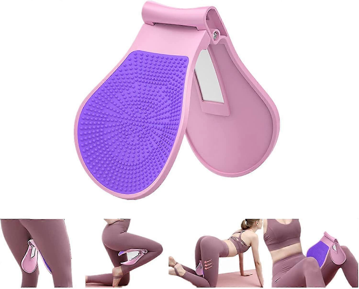 Exerciser Bladder Control Device Pelvic Floor Trainer Thigh Master Muscle Toner Exercise Correcting Buttockspink-purple