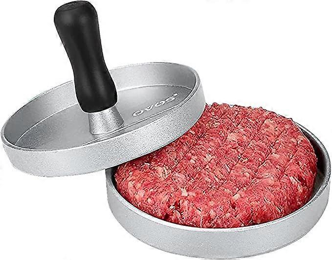 ZK-Burger Press + 100 Sheets of Cast Aluminum Non-Stick Coated Baking Paper