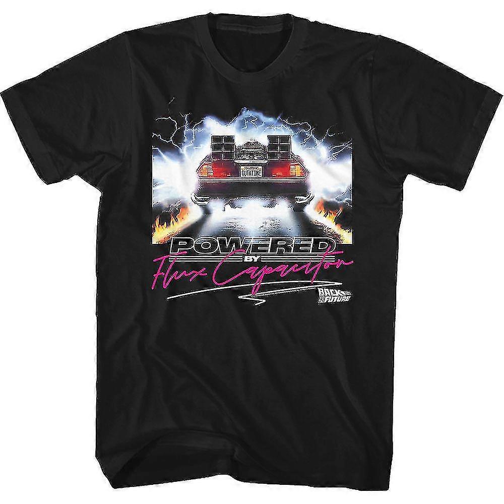 Poháňané Flux Capac späť na budúce tričko