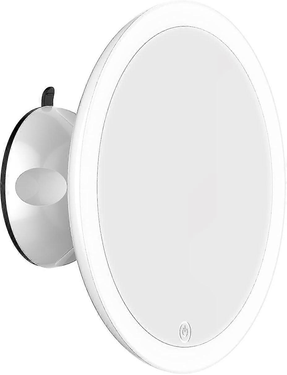 7x Magnifying Illuminated Makeup Mirror, With Locking Suction Cup, Portable