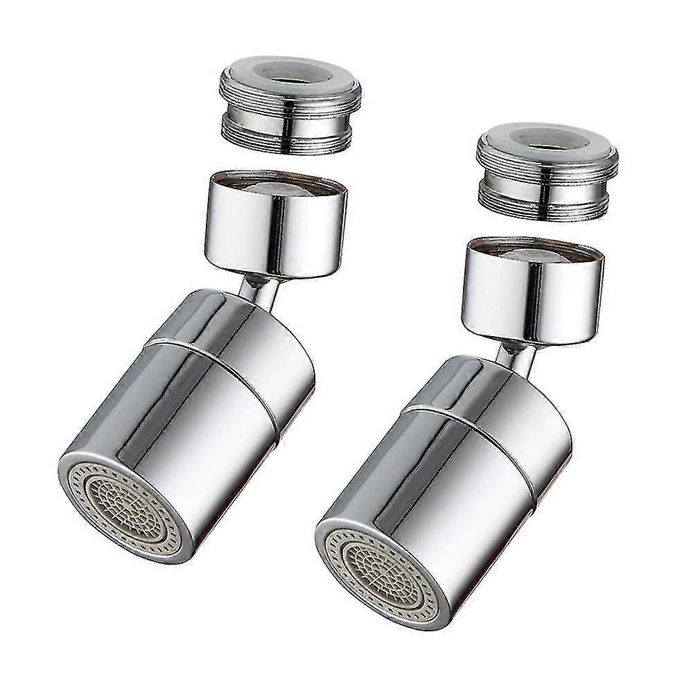 Set Of 2 Aerator Tap Water Saving Swivelling Tap Aerator 360 Rotatable