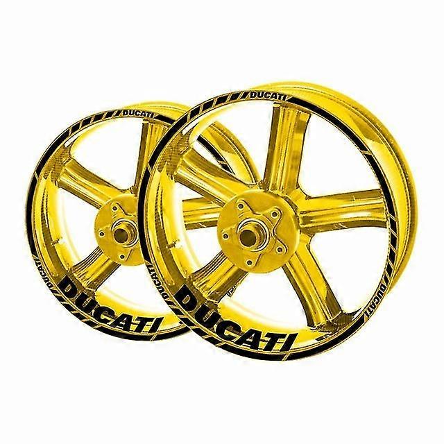 Reflective For Ducati Wheel Sticker Rim Logo Decal