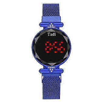 Tadi Women Fashion Watch Clock Stainless Steel Casual Dress Wrist Crystal