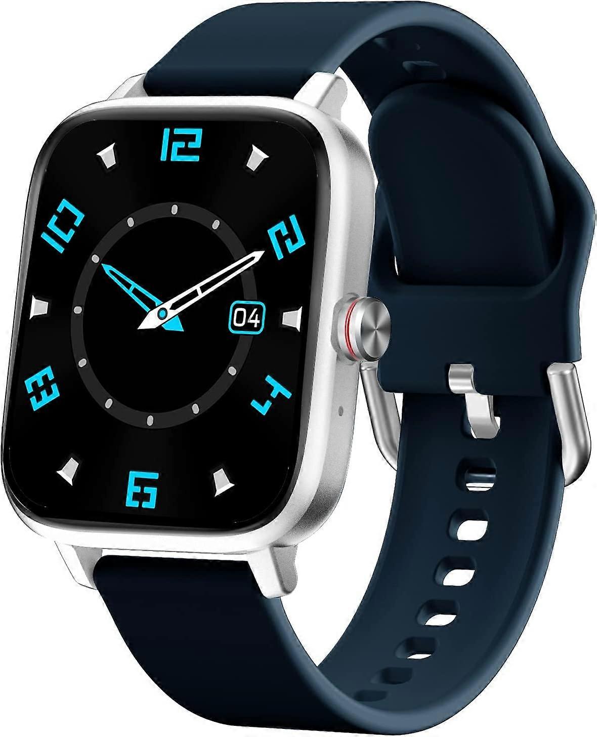 Smart Watch Luoba 169 Full Touch AnswerMake Call Android Smartwatch for Women Men Fitness Tracker with Heart Rate Sleep Monitor Calorie Step Counter
