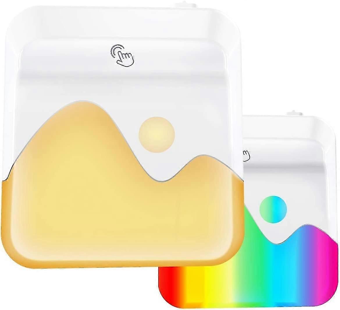 Led Night Light, Plug-and-play Adjustable Night Lamp With Automatic Light Sensor For Kids