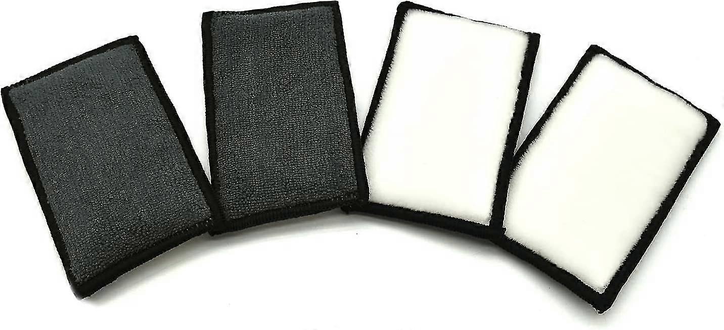 Microfiber Interior Scrub Sponge Car Wash Scrubbing Pad With Super Soft
