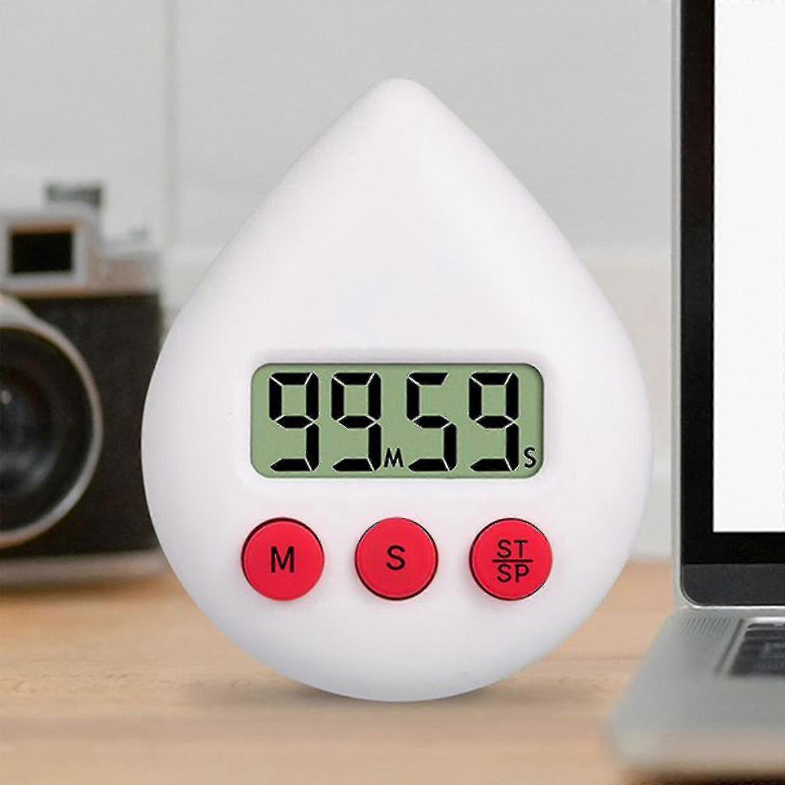 Digital Shower Timer Three Color Waterproof Energy Saver Digital Timer-colorwhite