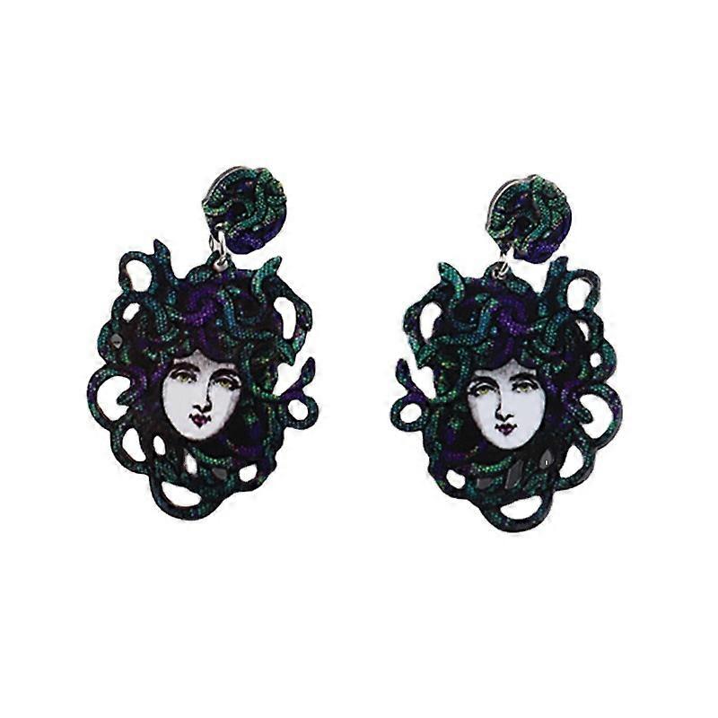 Long Ear Buckles Snake Earrings For Wedding