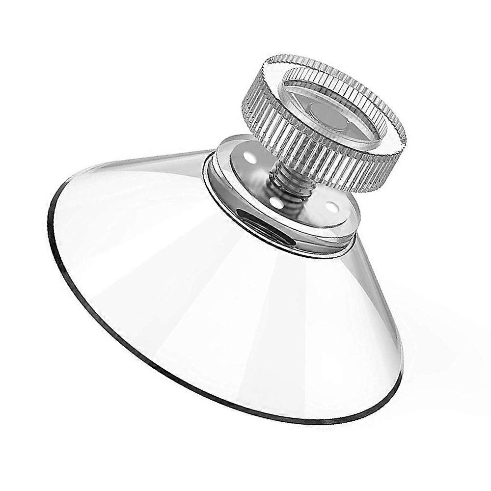 Set of 25 suction cups  40 mm M4 - Transparent suction knobs with knurled nut