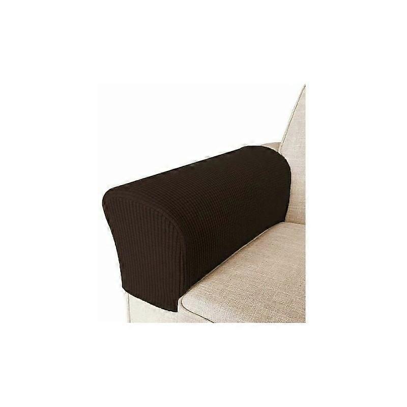 2 Pcs Armchair Sofa Slipcover Stretch Incompatible Pair of Slipcovers Furniture Protection Material - Stretch Polyester Fabric with Excellent Elastici