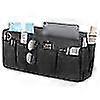Sofa Armrest Organizer Non-Slip Armchair Caddy Remote Control Holder for Recliner Couch with 14 Pockets Storage for Magazine