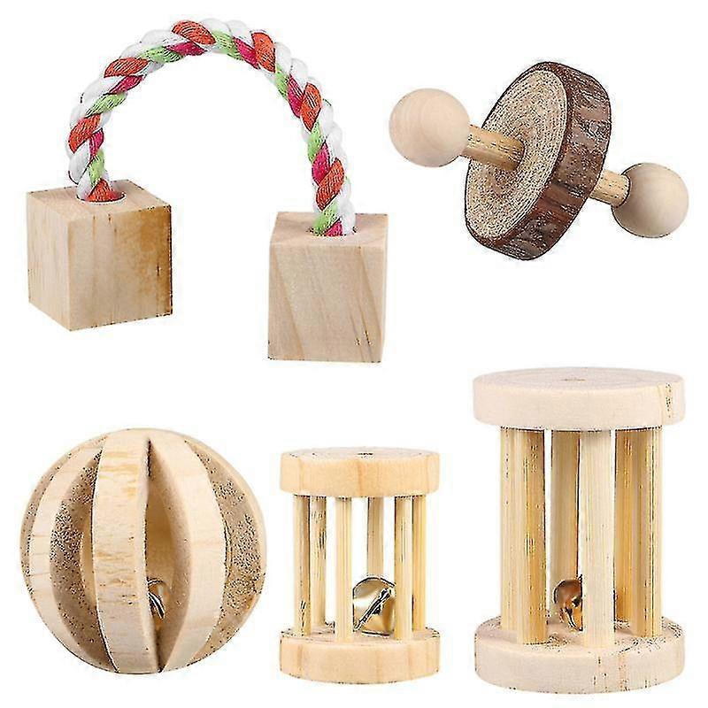 5pcs Guinea Pig Chew Toys
