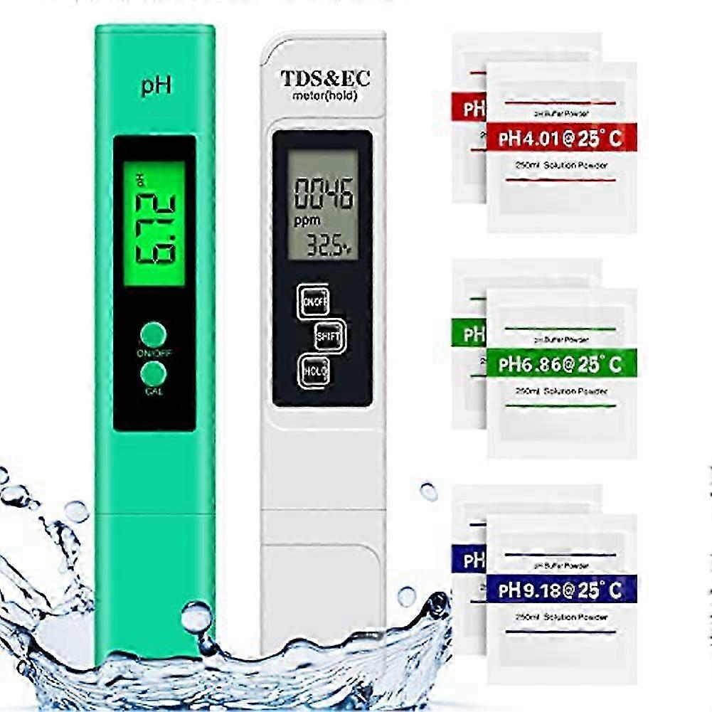 Digital PH Meter, PH and TDS Meter Combo,PH TDS EC & Temperature 4In1 Water Quality Tester,High Acc