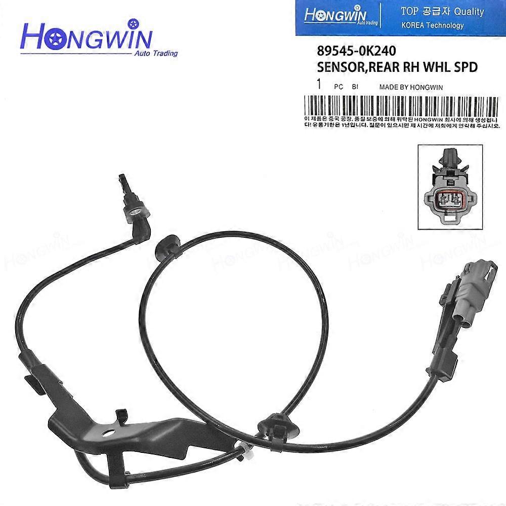 895430K060 895420K060 89545-0K240 Wheel Speed ABS Sensor Rear Front Left Right For TOYOTA Hilux VIII 2.4 89543-0K060 89542-0K060
