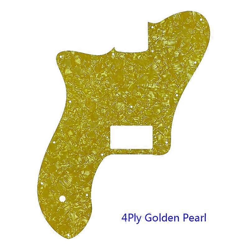 Xinyue Custom Parts - For Left Hand US FD 72 Tele Deluxe Reissue Guitar Pickguard With 1PAF Humbucker Replacement Multicolor