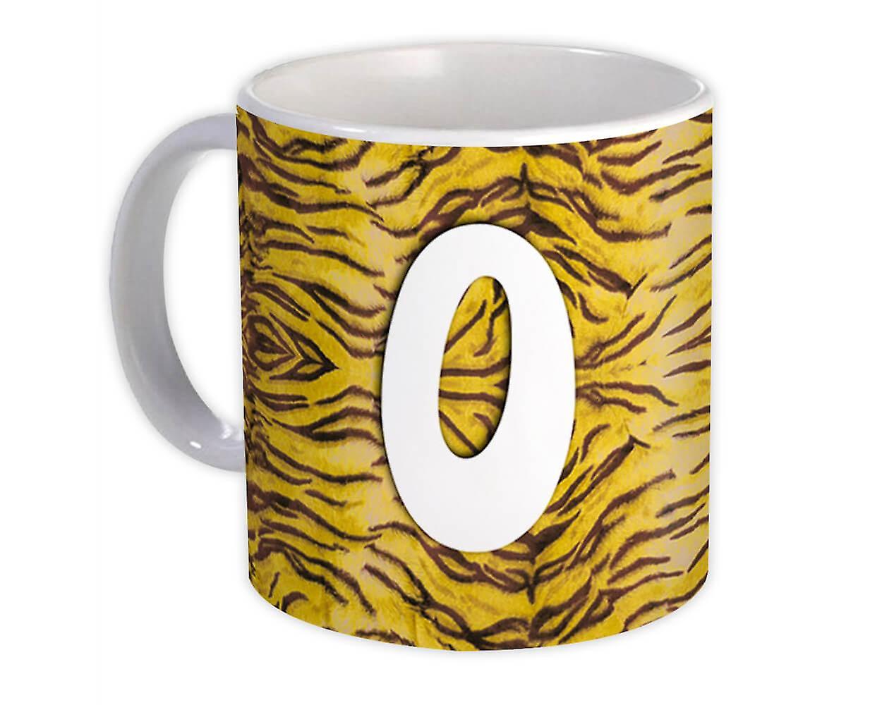 Gave krus: Monogram Brev O Tiger