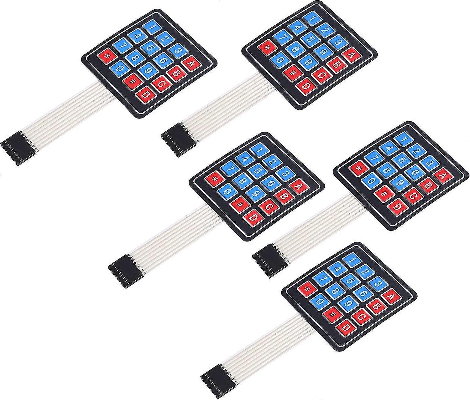 4 X 4 Matrix Array Membrane Switch Keypad Keyboard 16 Key Matrix Array Membrane Switch Keypad Keyboard 4 X 4 Keypad Keyboard 16 Keypad Keyboard For Ar