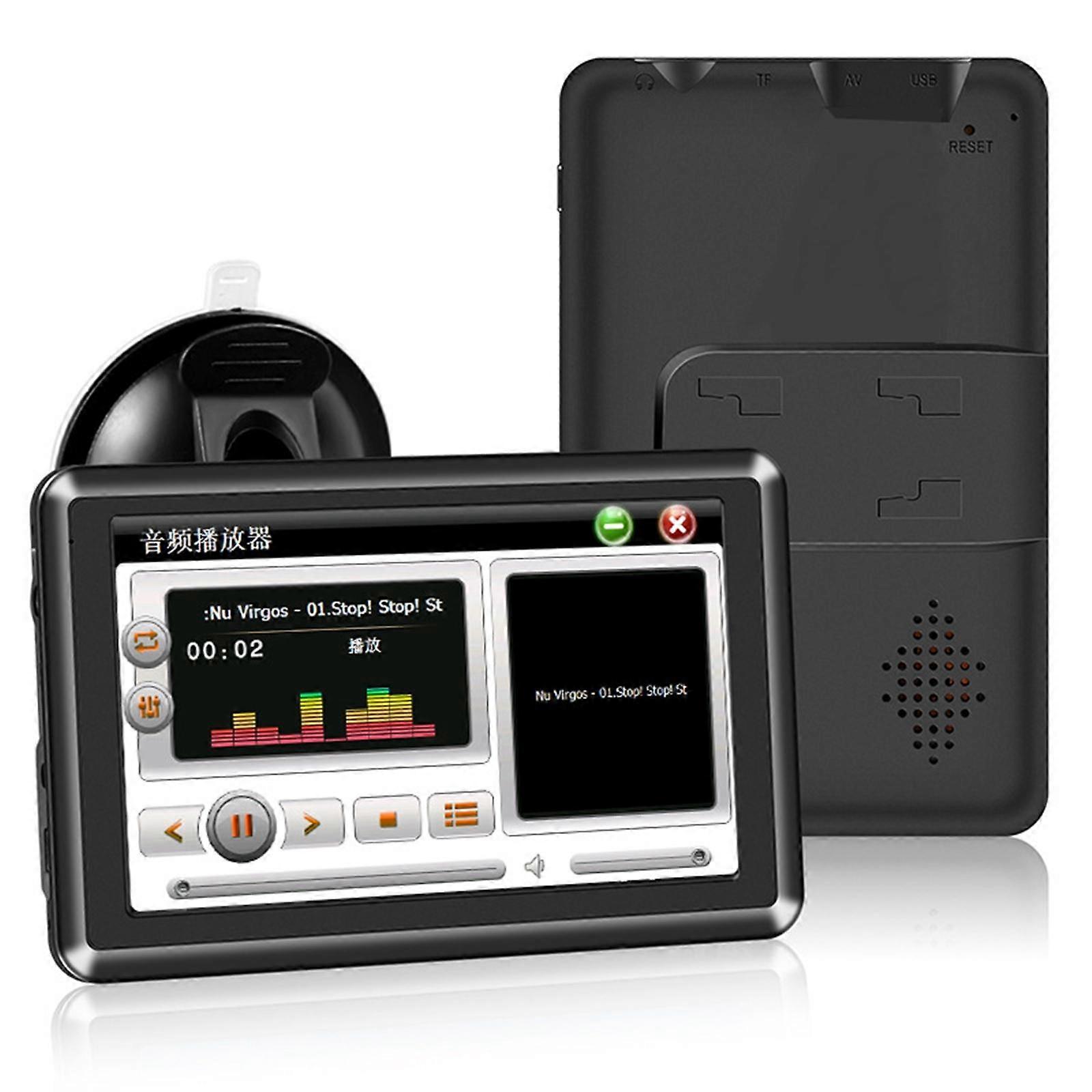 GPS-Navigation für Auto, 5-Zoll-Touchscreen mit hochauflösenden Karten Fahrwarnung Auto GPS-Navigator GPS-Satellitennavigator