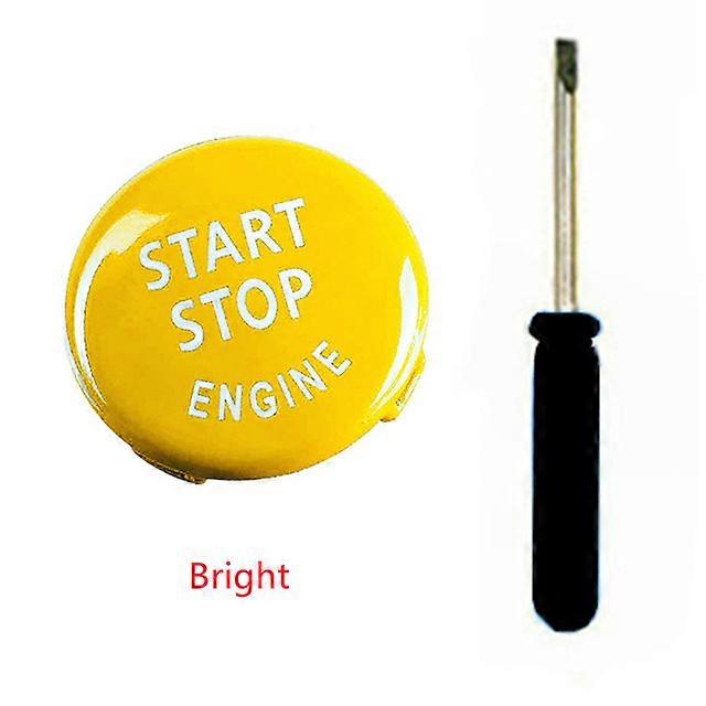 Car Engine START Button Replace Cover STOP Switch Accessories Key Decor For BMW X1 X5 E70 X6 E71 Z4 E89 3 5 Series E90 E91 E60