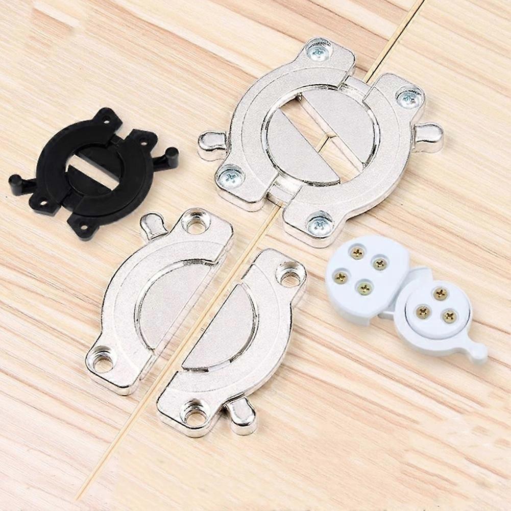 Furniture Hinges Fixing Fitting ABS Table Top Connector Latch Bracket Conference Desktop Combination Fastener Hardware