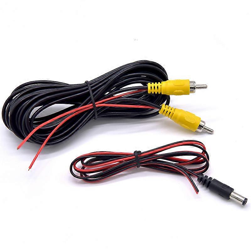 Video Cable For Car Rear View Camera Universal RCA 6 Meters Wire For Connecting Reverse Camera With Car Multimedia Monitor