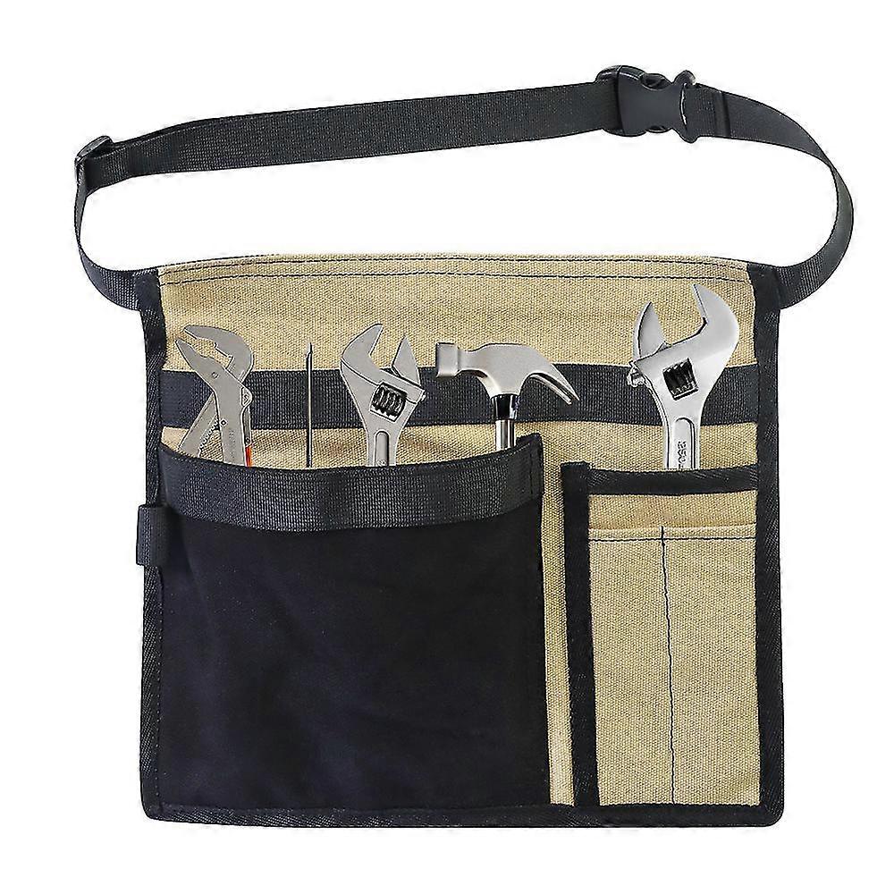 5-pocket Single Side Tool Belt Pouch/work Apron For Carpenters