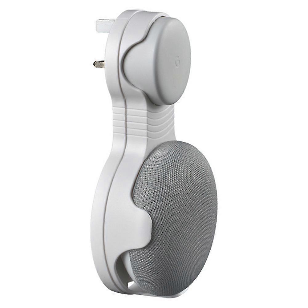 For Home Mini Smart Speaker Wall-Mounted Storage, Finishing Bracket, Wall-Mounted Socket Power Cord