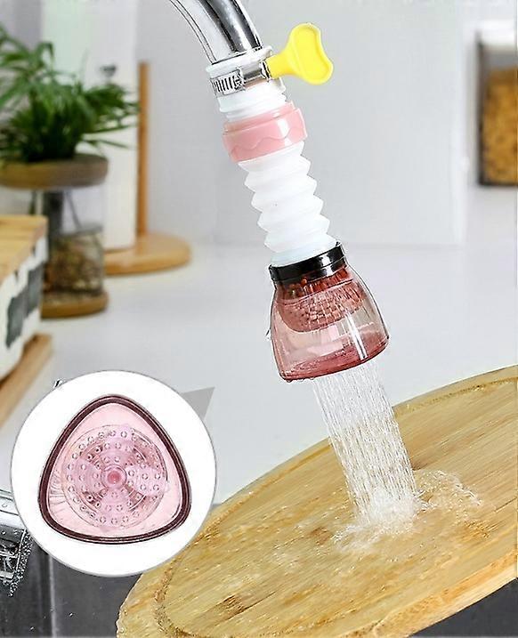 4pcs Red Faucet Purifier Adjustable Faucet Water Filter Splash Proof Kitchen Filtration Faucet Faucet Tap Faucet Tap Faucet