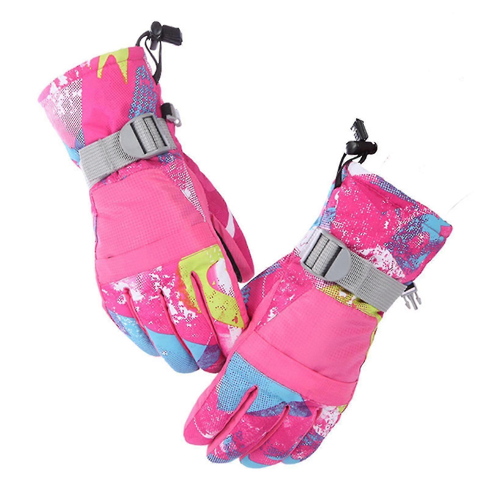 Kinder Winter wasserdichte Skihandschuhe
