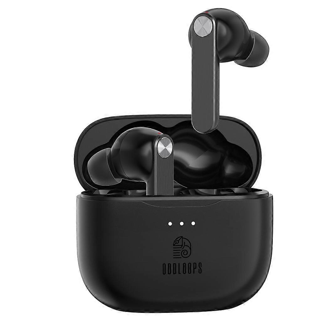 Waterproof Bluetooth-compatible Earbuds Wireless Earphone Active Noise Cancellat