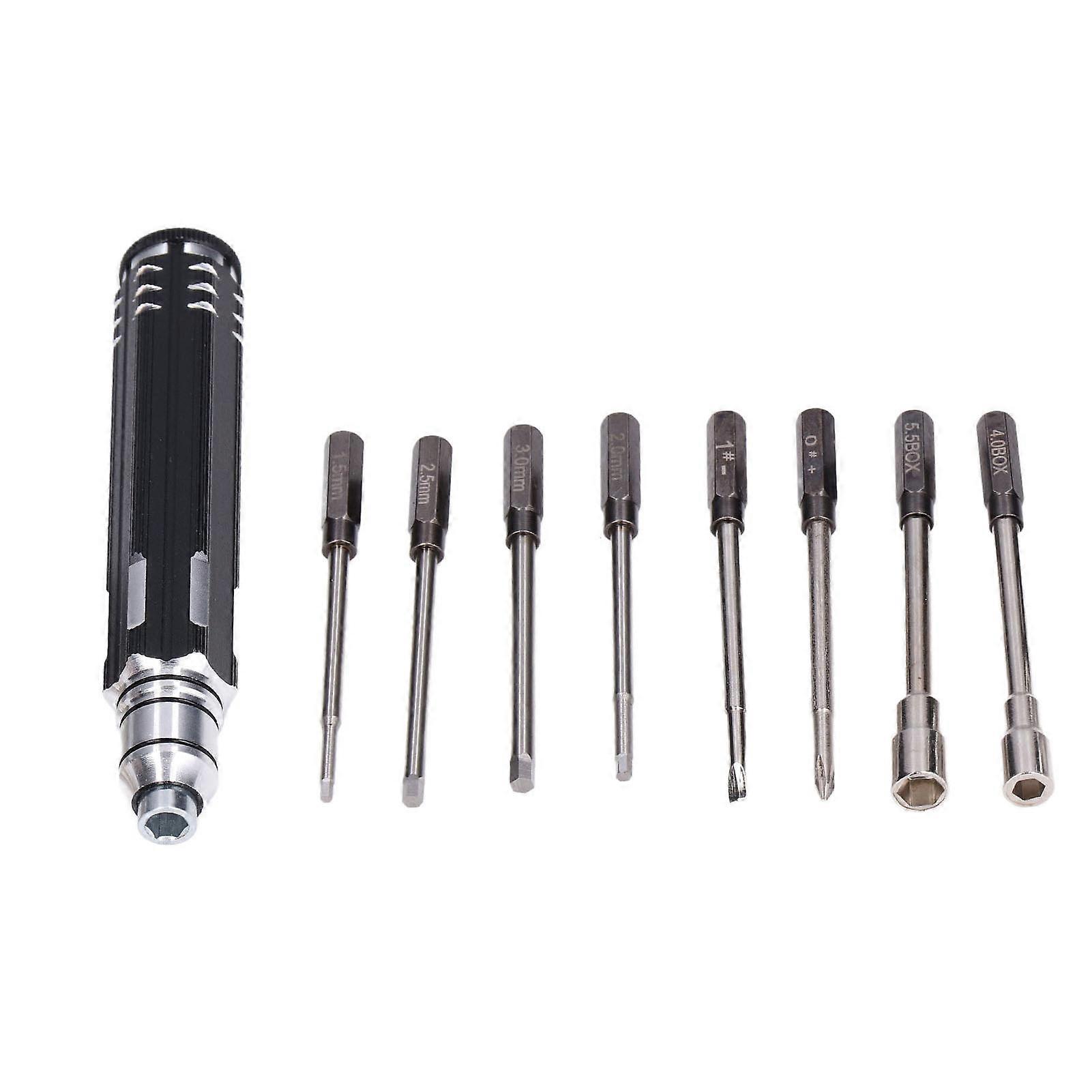Screwdriver Set High Strength Simple Practical Design 8 in 1 Household Maintenance Tools