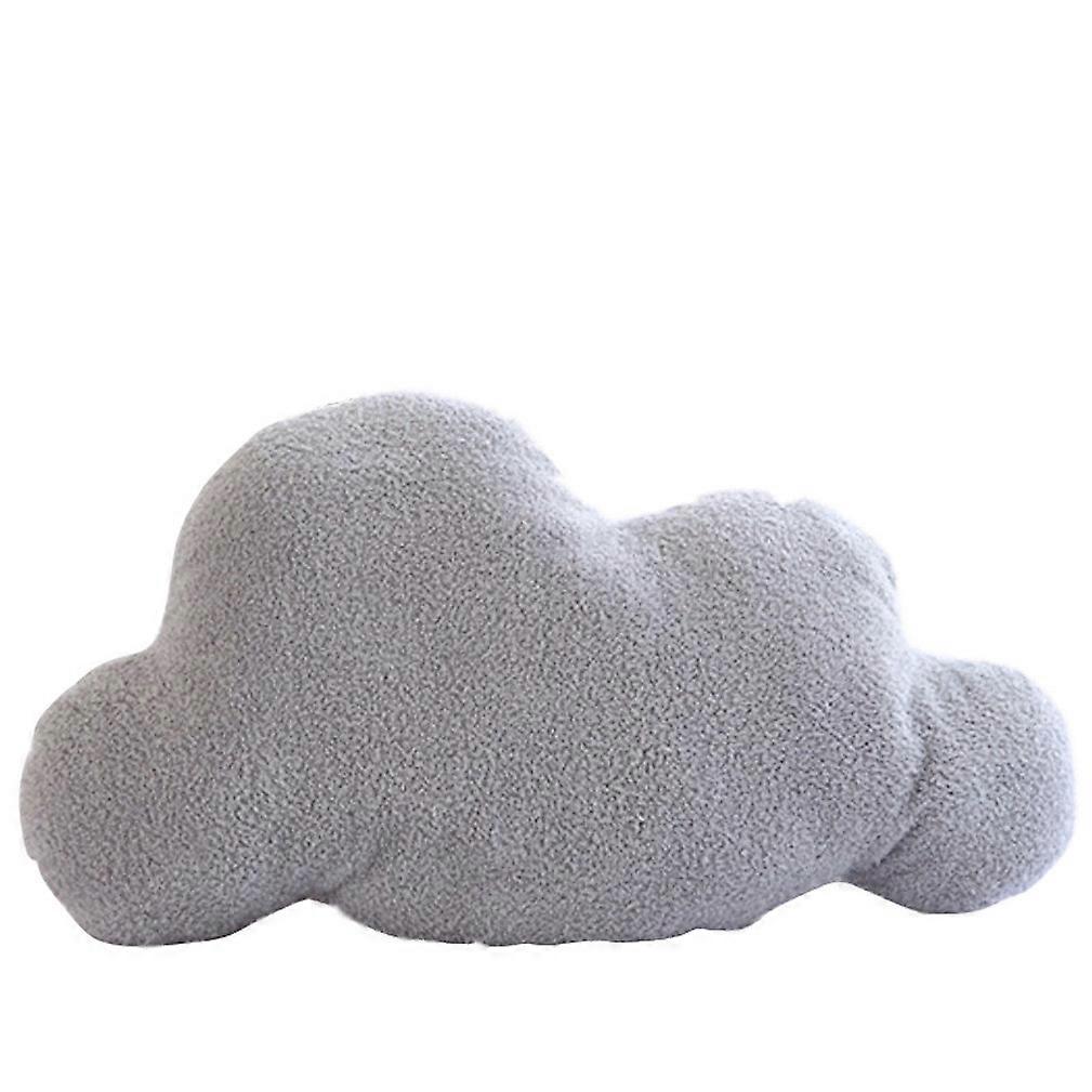 Grey Cloud Plush Toy Kids Gift 25cm