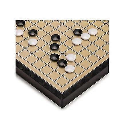 Large Magnetic Go Game Board With A Single Convex Stone Portable