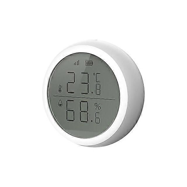 Tuya Smart ZigBee Temperature Humidity Sensor Intelligence Scene Real-time Detecting Thermometer Alexa Google Home Voice Control