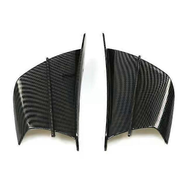 2Pcs Universal Motorcycle Winglet Aerodynamic Spoiler Wing With Adhesive Motorcycle DecorationMotorcycle Knee & Shin Guards
