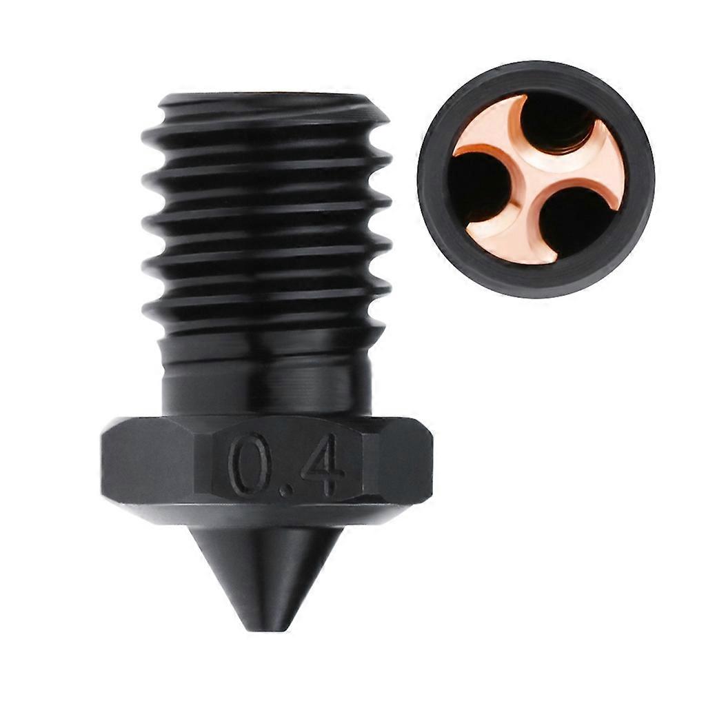 3D Printer Nozzle Tip 0.4mm 0.6mm 0.8mm for E3DV6 Steel Nozzle 0.4 0.6 0.8mm