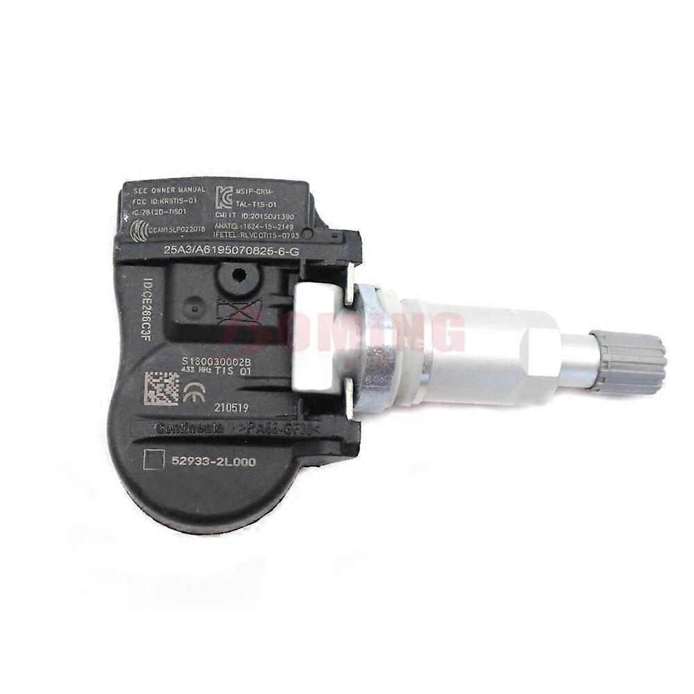 433MHz רכב TPMS חיישן ניטור לחץ אוויר בצמיגים 52933-2L000 עבור יונדאי I10 [PA] I30 [FD] קיה סיד [ED] 2006-2013 52933-2L600