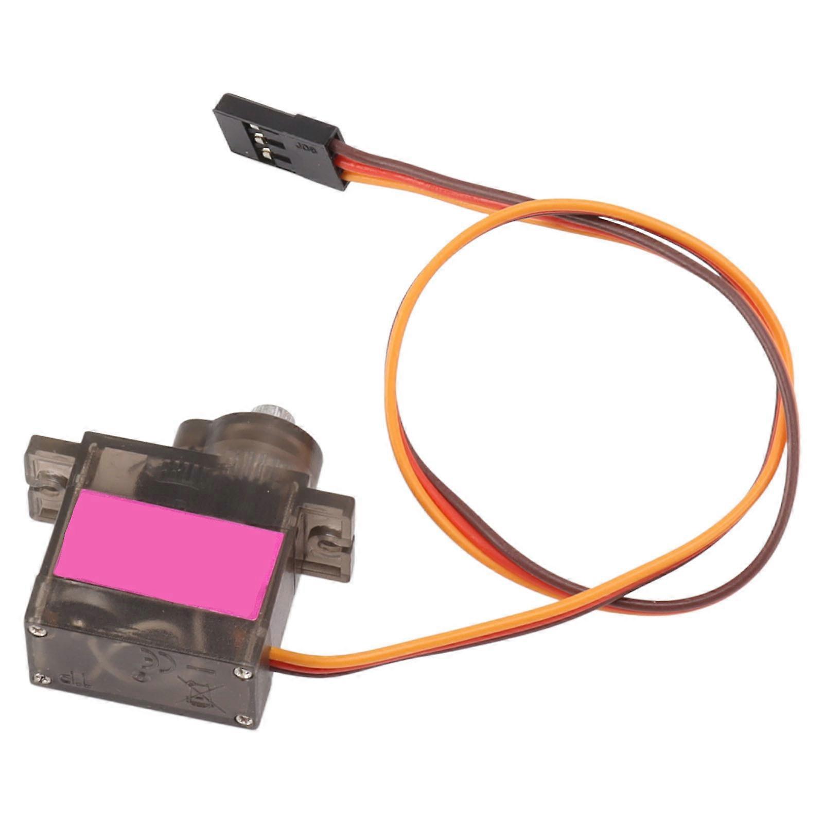 Mini Servo 360 Grad Micro Servo mit Kipphebel kompatibel mit Roboter RC Fernbedienung Boot Auto Flugzeug
