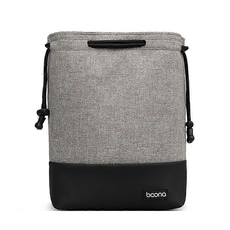 Baona Waterproof Micro SLR Camera Bag, Color: Small Gray