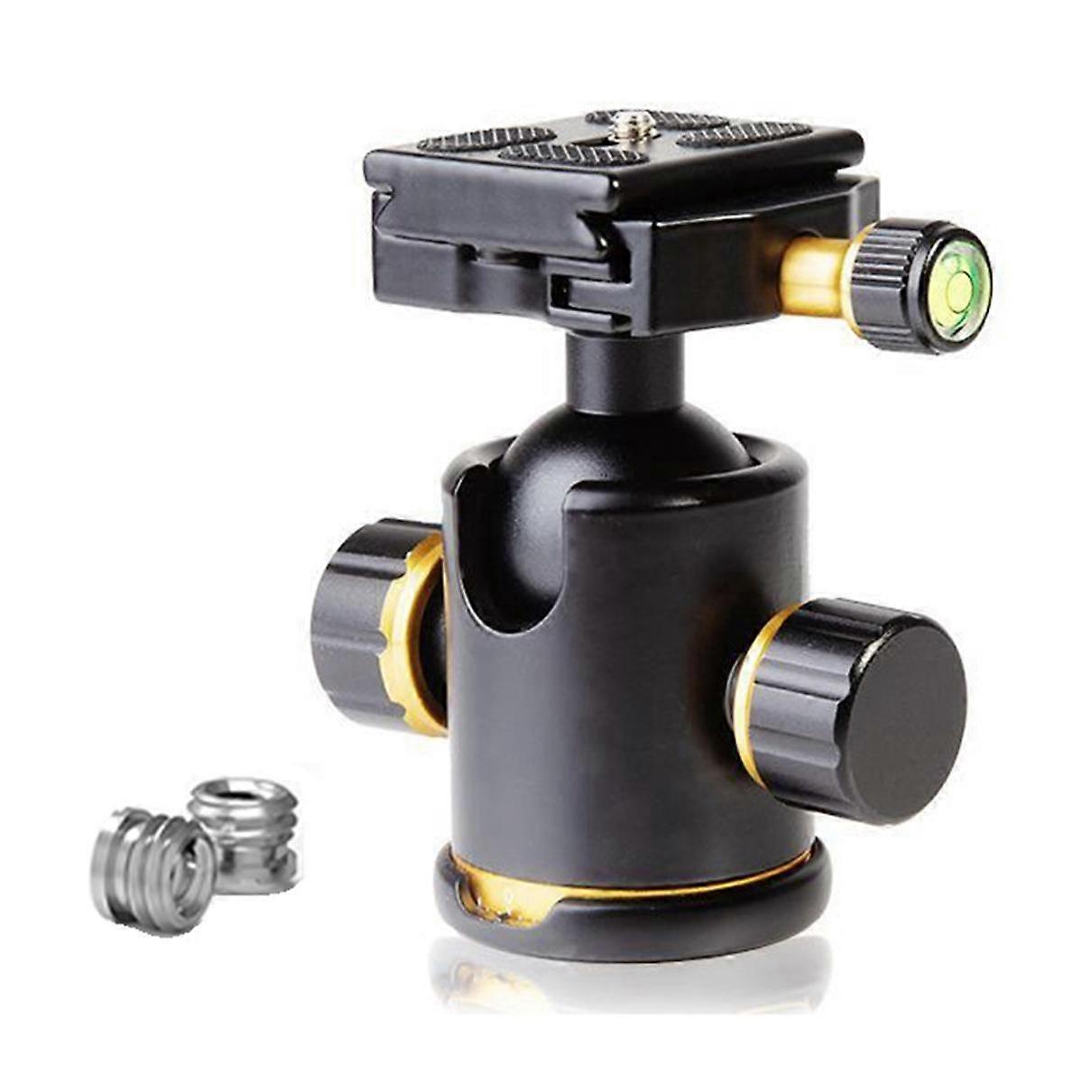 Ball Head 360 περιστρεφόμενα πανοραμικά εξαρτήματα βάσης τρίποδων κεφαλής μπάλας