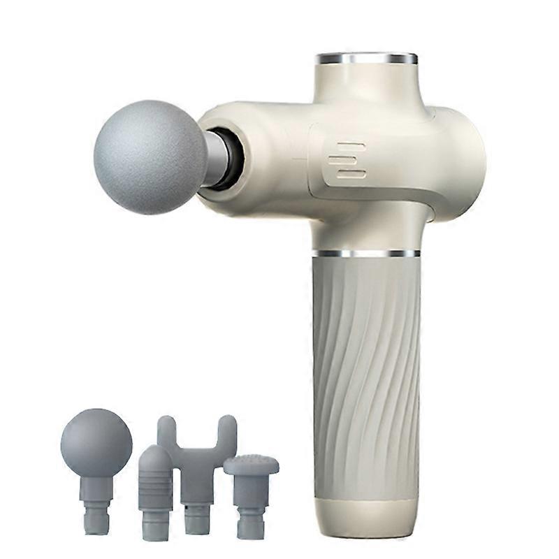 XIAOMiOEM Message Gun Therapy Massage For Body Vibration Relaxation Silicone Handle HD Display Leg Massage Relieve Soreness