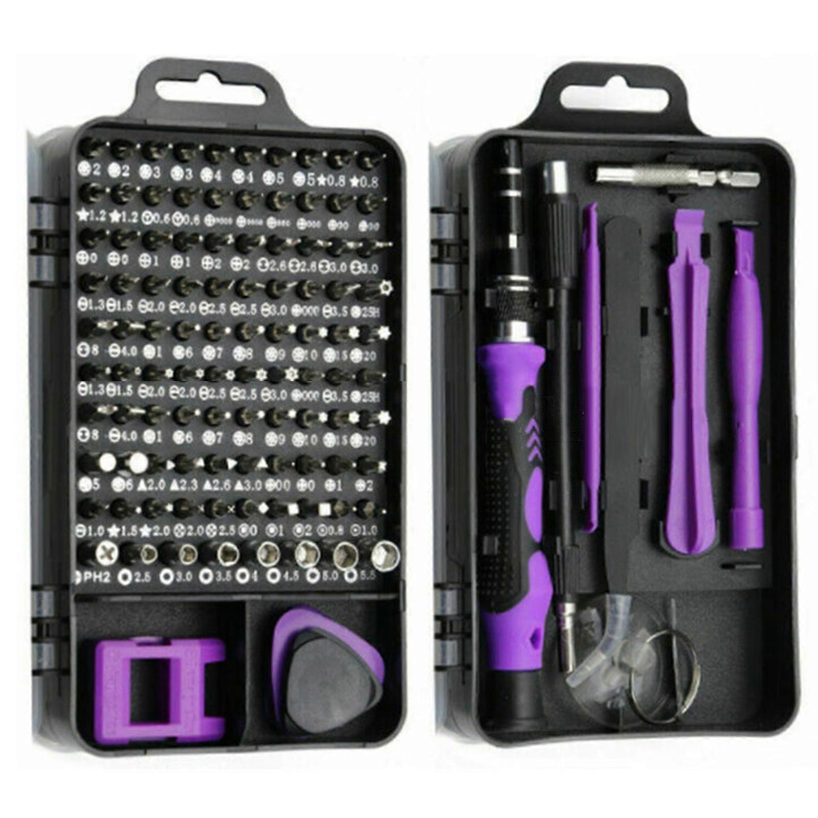 New Arrive Precision Screwdriver Set, 115 In 1 Screwdriver Set, Tool Kit, Multifunction Precision Mobile Phone Repair Device, Made Of Screwdriver Bit 