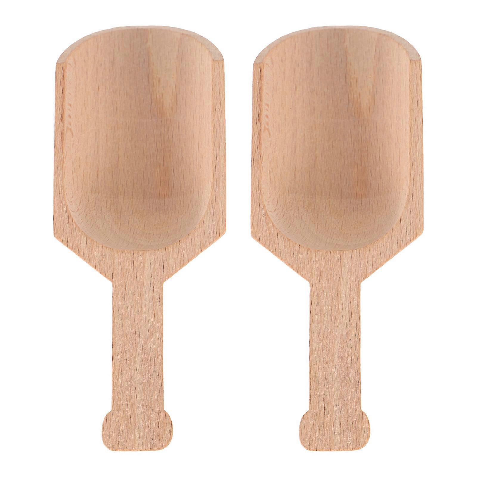 2 Pcs Thé Scoop Loose Thé Grains de café Scoop Condiment Scoop Farine Scoop Bath Salt Canisters