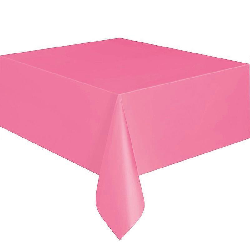 137x183cm Disposable Plastic Solid Color Table Cover Party Catering Tablecloth
