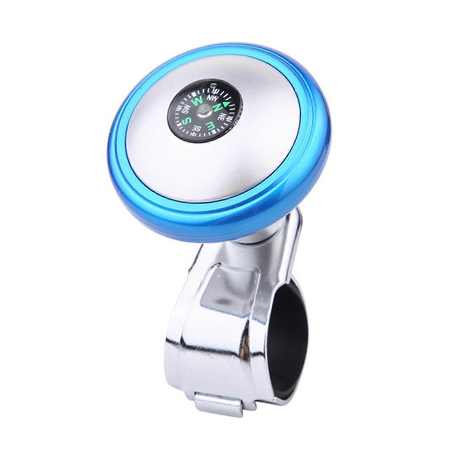 Steering Wheel Ball Easy Installation Compass Design Smooth And Effortless Comfortable Grip Anti-Slip Labor-saving Multifunctional Universal Car Steer
